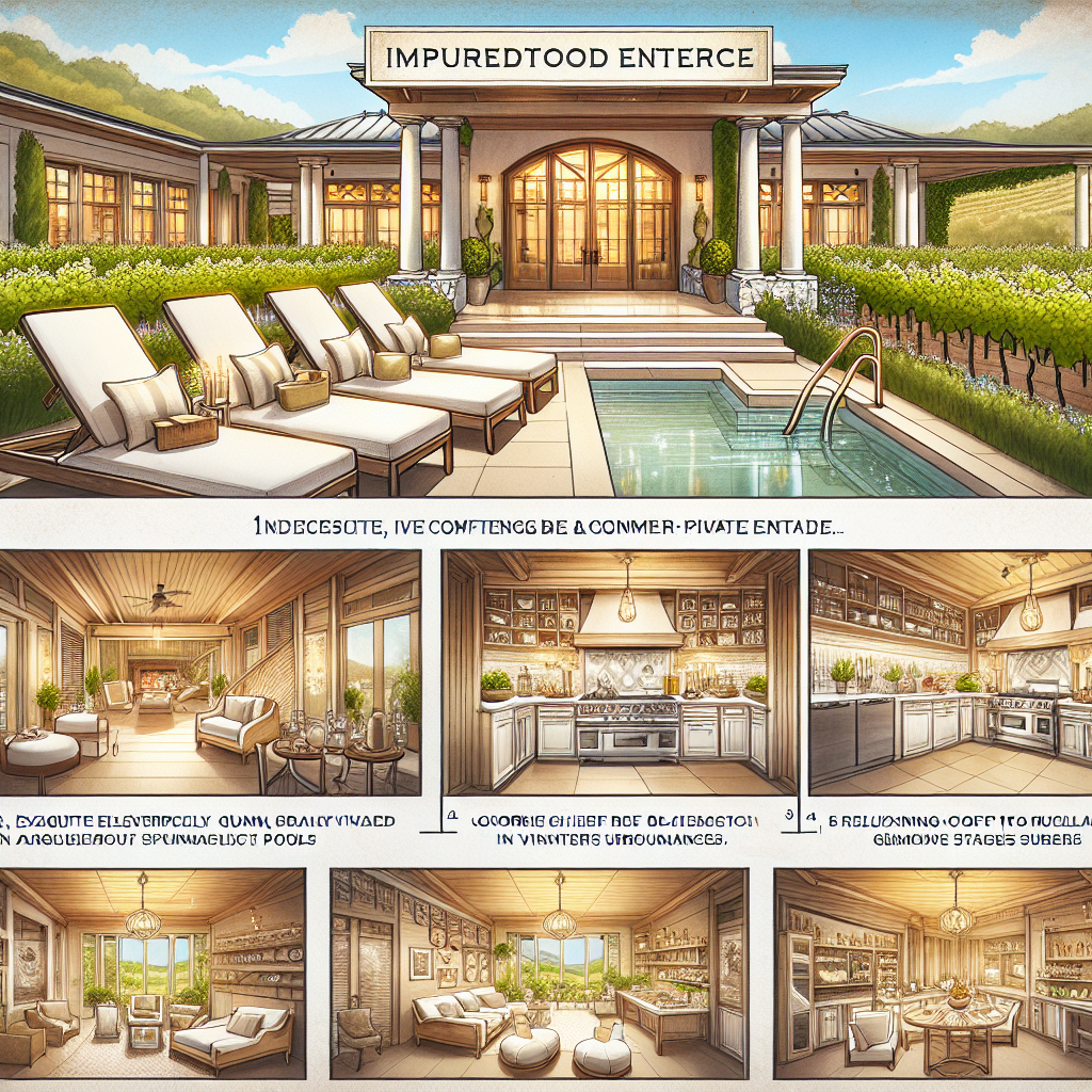 Discover the charm of staying at Vintner's Door, where each suite offers privacy and luxury amidst vineyard views.