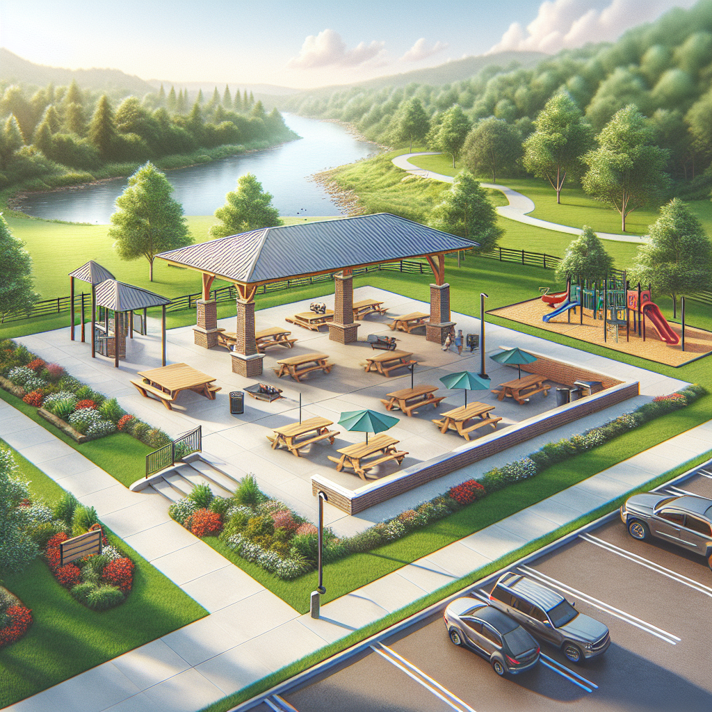 Perrigo Park's ample amenities, from picnic areas to play spaces, make it an ideal spot for both activity and leisure.
